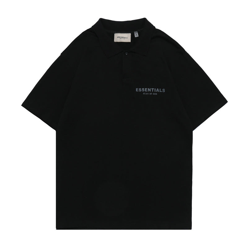 Essentials Polo Shirt Foot of God Essentials Fog Reflector Logo
