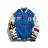 Letterman Jacket Outfit Senior Jackets Varsity Baseball Coat Men's Spring and Autumn Jacket