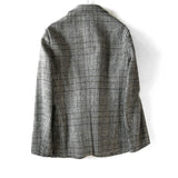 Mens Linen Suits Two-Button Suit Jacket