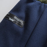 Man Fall Winter Outfis Winter Loose Personality Color Matching Sports Pants Male Student Velvet Padded Casual Pants