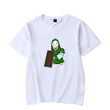 Dreamwastaken Novelty Hoodies Dream Merch Shirt Short Sleeve Round Neck Loose T-shirt