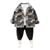 Toddler Boys Jackets Boys' Coat Spring and Autumn Children's Shirt
