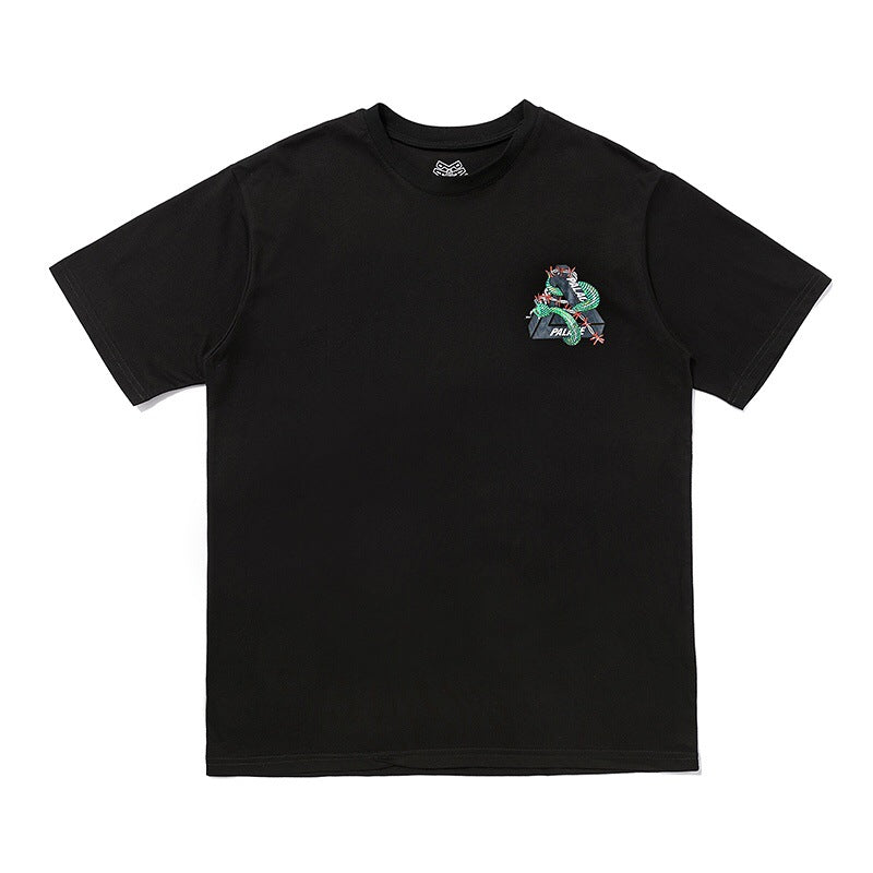Palace T Shirt Tiger Printed Round Neck