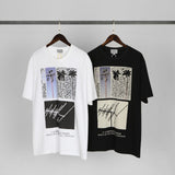 Cavempt Ce Life Cavempt Coconut Tree Discharge Print Men and Women Short Sleeve