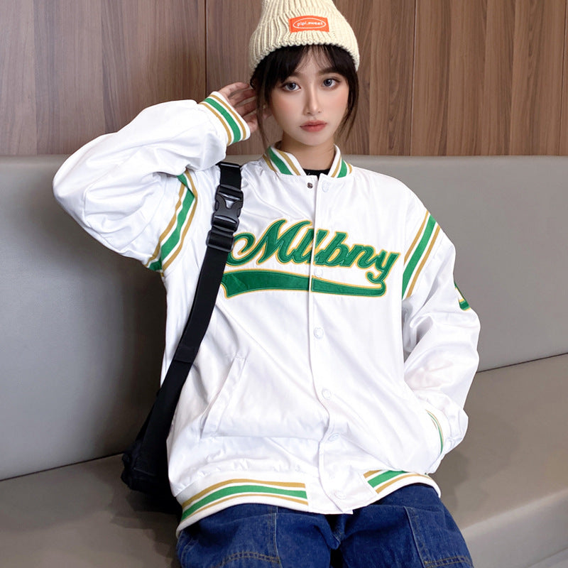 Yankee Letterman Jacket Outfit Senior Jackets Varsity Baseball College Coat Mlbny Baseball Jacket Spring and Autumn Men and Women