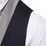Mens Dress Vests Men's Vest Casual Jacket Business Waistcoa Blazer Men's Vest Casual and Comfortable