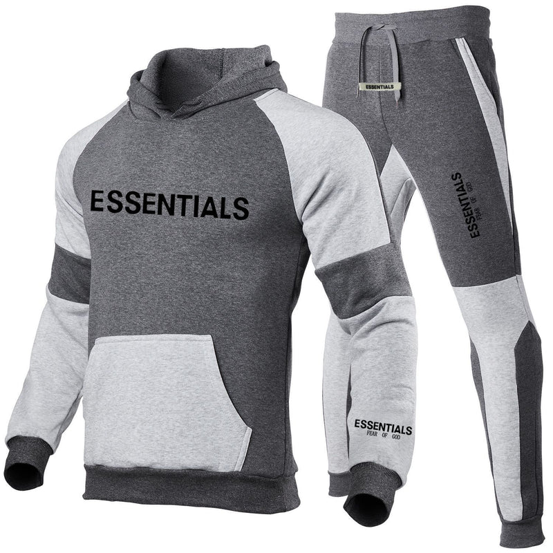 Fear Of God Fog Essentials Hoodie & Sweatpant 2 Piece Set For Men And Women