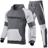 Fear Of God Fog Essentials Hoodie & Sweatpant 2 Piece Set For Men And Women