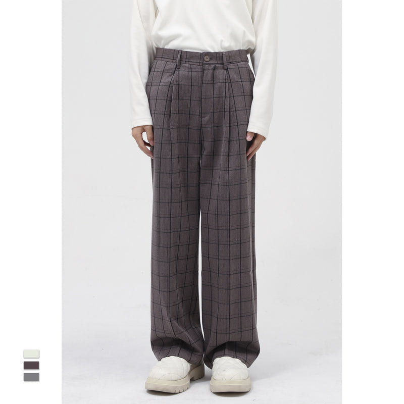 Men Suit Pants Men's Casual Loose Trousers Men's