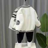 Toddler Boys Jackets Boys' Spring Leather Coat Leisure