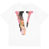 Juice WRLD  Summer Men's round Collar Short-Sleeve T-shirt Casual Loose Men and Women over Size