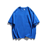 Men T Shitrs Simple Solid Color Casual T-shirt