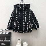 Toddler Boys Jackets Boy's Spring Coat Children's Clothing Casual Hooded Top