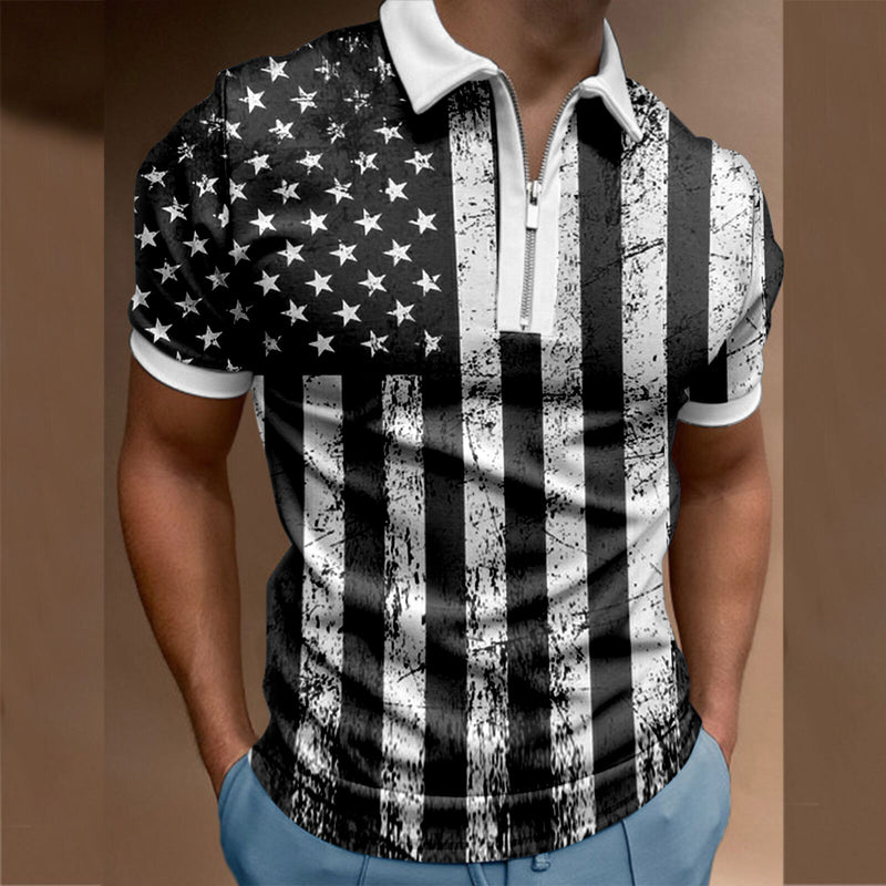 Polo Shirt Men's Summer Short-Sleeved T-shirt