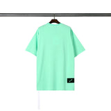 We11done T Shirt High Quality Wavy Pattern Loose Casual Men and Women