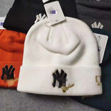 Yankee and Dogers Winter Hat Woolen Cap Men and Women Knitted Hat Autumn and Winter Warm