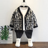 Toddler Boys Jackets Boys Autumn Clothing Cardigan Sweater Coat Sweater Children