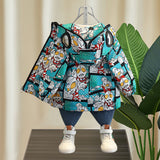 Toddler Boys Jackets Ultraman Clothes Boys' Coat Spring and Autumn Children's