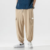 Men Cargo Pants Men's Summer Thin Track Pants Fashion Brand Casual Loose Pants