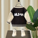 Toddler Boys Sweater Boys' Knitting Cardigan Coat Spring and Autumn Children