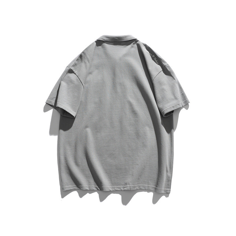 Man Summer T Shirt Polo Shirt