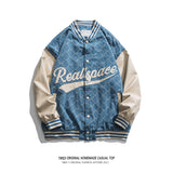 Letterman Jacket Outfit Senior Jackets Varsity Baseball Coat Baseball Uniform Men's Autumn Casual Jacket Men