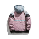 Man Fall Winter Outfis Winter Pullover Hooded Cotton-Padded Coat for Boys Padded Top