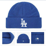 Yankee and Dogers Winter Hat Autumn and Winter Women's Warm Fashion Knitted Hat