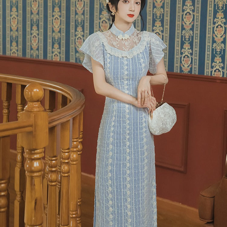 Women cottagecore Dress Vintage Young Dress Girl's Casual Summer