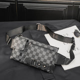 Lulu Belt Bags Personality Plaid Belt Bag Cell Phone Case