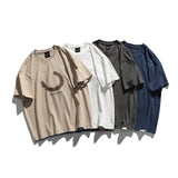 Man Summer T Shirt Printed Half Sleeve