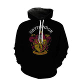 Slytherin Hoodie Spring and Autumn Printed Fashion Hoodie plus Size Retro Sports