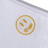 Justin Bieber Drew House Dr Smiley Face Short Sleeve Justin Bieber Men and Women Loose High Street Fashion Brand Tshirt
