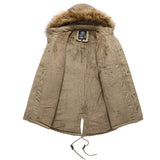 Bane Coat Fleece-Lined Mid-Length Cotton Clothing