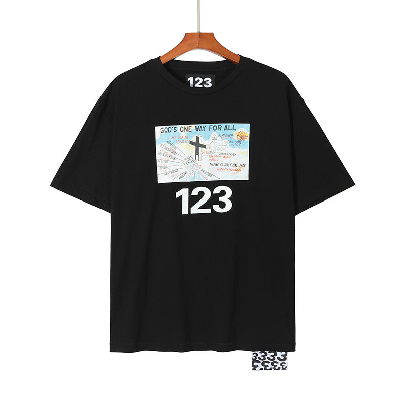 Rrr123 T-Shirt Vintage Loose Jerry Same Loose T-shirt