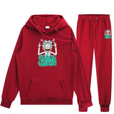 Rick and Morty Tracksuit Pullover Hoodie Sweatshirts Popular Men's Autumn and Winter Hoodie Pullover Hoodie Hoodie Sweater