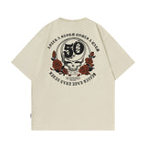 Man Tees Summer Fashion Brand Heavy Short Sleeve T-shirt