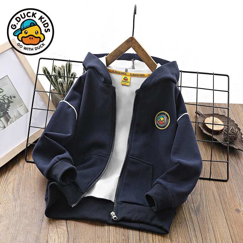 Children Baseball Jacket Autumn Children's Western Style Leisure Coat Autumn Clothing