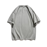 Summer Simple round Neck Short Sleeve T-shirt Loose Casual Men's Clothing Letter Print