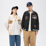 Varsity Jacket for Men Baseball Jackets Spring Coat Unisex Vintage Jacket Casual Fashionable