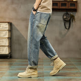 Men Cargo Pants Spring Fashion Brand Jeans Men's Loose