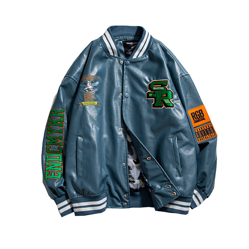 Letterman Jacket Outfit Senior Jackets Varsity Baseball Coat Embroidered Baseball Uniform Coat for Men