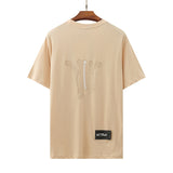 We11done T Shirt Summer Cute Bear Printed Loose Men's and Women's round Neck Short Sleeve Cotton Casual