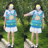 Pastel Gothic Lolita Harajuku Style Clothing Autumn and Winter Circus Sleeveless Sweater Vest