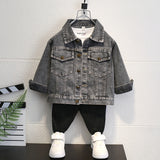 Toddler Boys Jackets Autumn Wear Denim Jacket Baby Boy