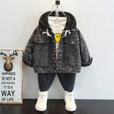 Toddler Boys Jackets Boys Fall Denim Jacket Children's Leisure