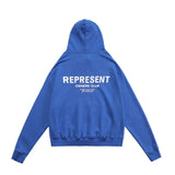 Present Hoodie Loose Zip Hooded Sweater for Men and Women
