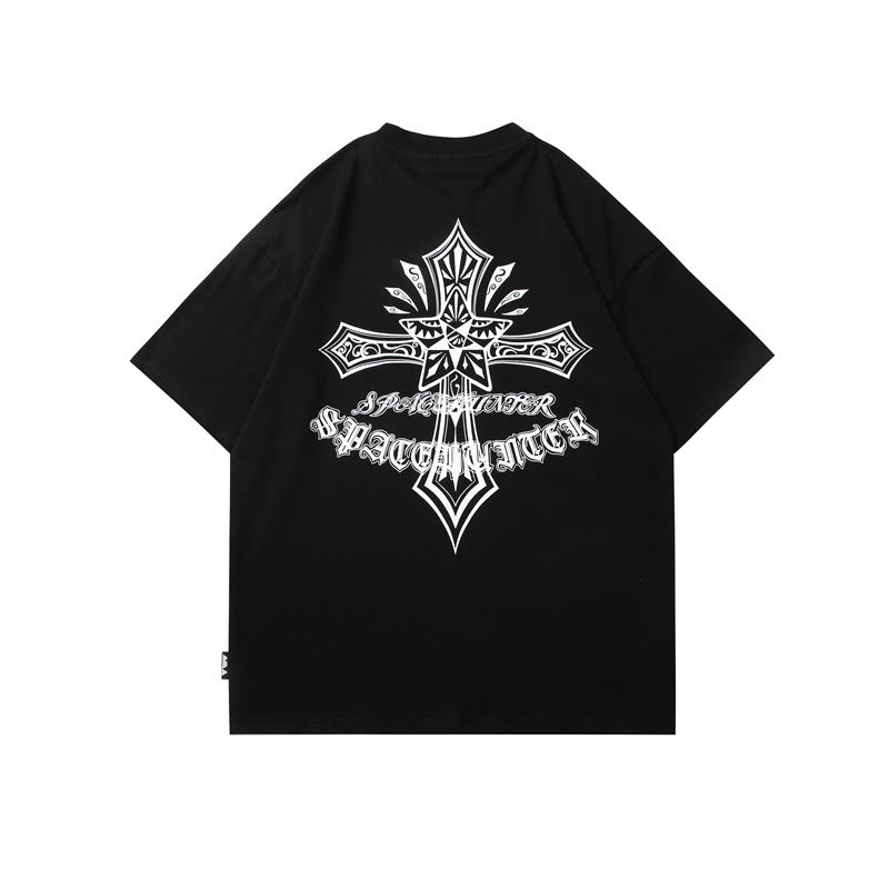 2022 Summer Man Outfits Printed T-shirt