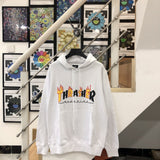 Thrasher Hoodie Flame Loose Hooded Sweater for Men and Women Autumn and Winter