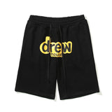 Justin Bieber Drew House Basketball Shorts Drew Shorts Men's and Women's Smiley Face Letters Justin Biber Sports Pants Basketball Shorts